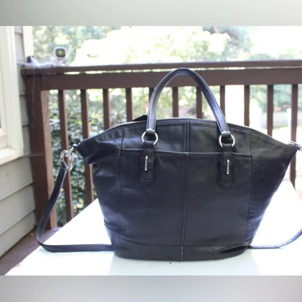 Coach leather satchel